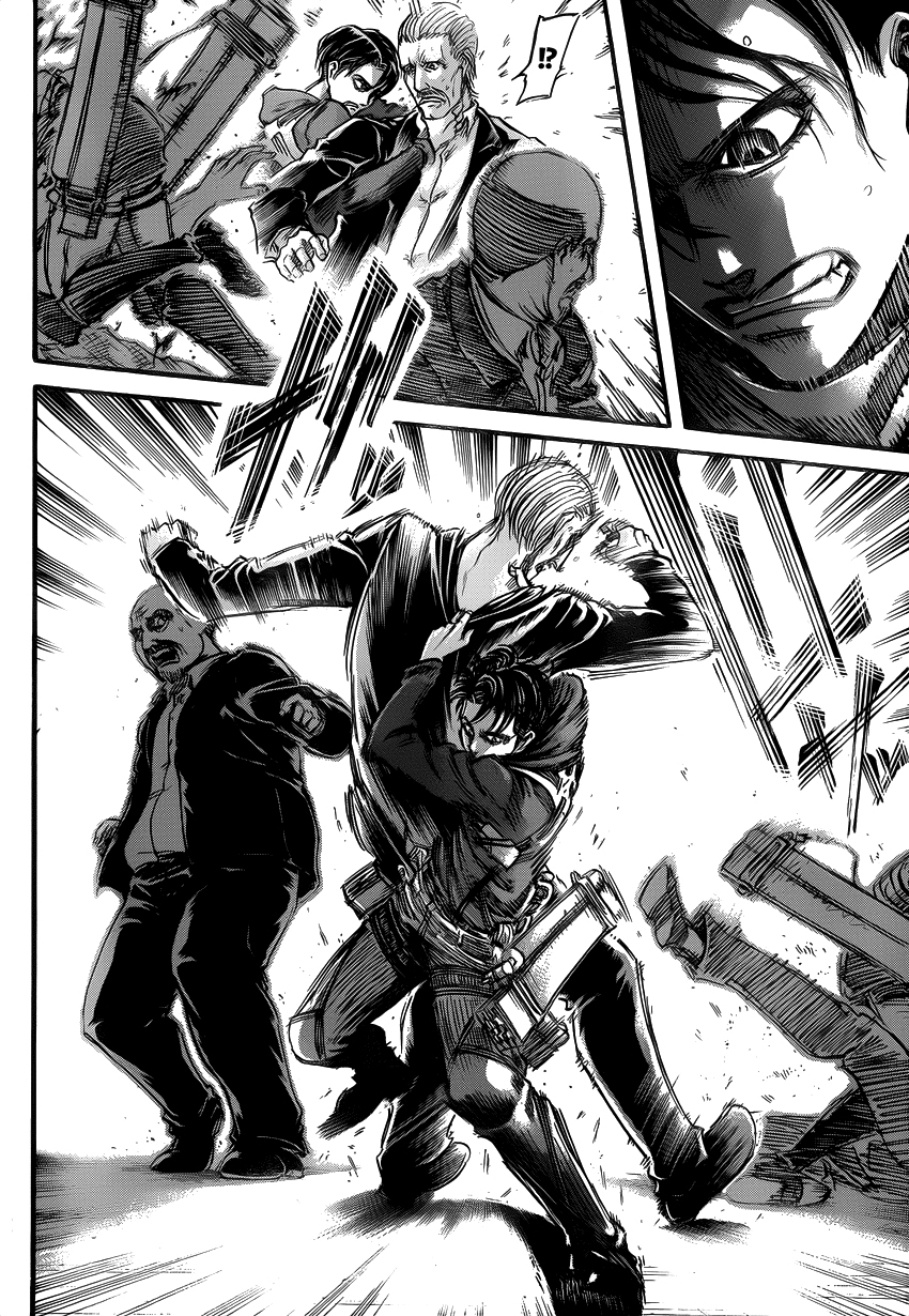  Flashback to Chapter 54: For me, this is just the Ackermans&rsquo; warmup to