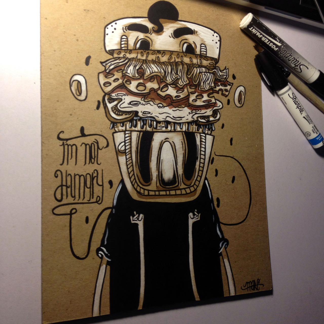 cross-connect:  Cardboard Junk art by Marcos Machina