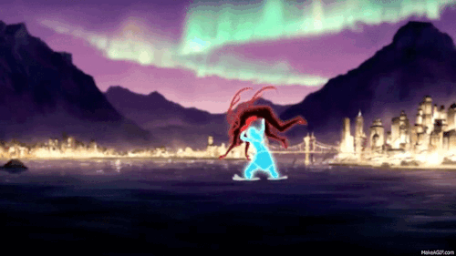makethegreatestchange:  korra throwing unalaq out like the piece of trash he is (ﾉ◕ヮ◕)ﾉ*:･ﾟ✧  