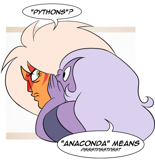 tarajenkins:Quick gag from OpenCanvas, now with director’s cut:Leaving Amethyst in charge would be like introducing aliens to Earth with Dad jokes.   mah cutie purple short stack <3 <3 <3