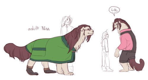 jayrockin:Hey,hey…Fullmetal Alchemist AU where Nina grows up to be an alchemist and has a lon