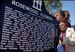 tqbonner:  DOCUMENTED HISTORY OF THE INCIDENT WHICH OCCURRED AT ROSEWOOD, FLORIDA, IN JANUARY 1923A Chronology of Events Date: 08/05/20 Four black men in McClenny are removed from the local jail and lynched for the alleged rape of a white woman. 11/02/20