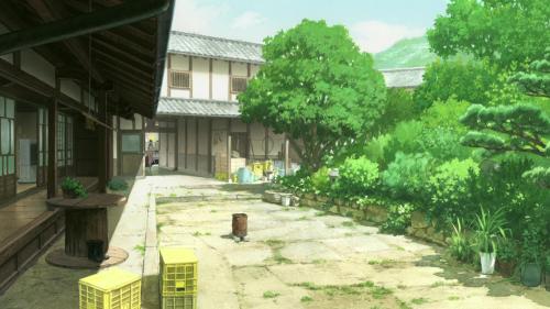anime-backgrounds:  A Letter to Momo. Directed by Hiroyuki Okiura. Created by Production I.G.