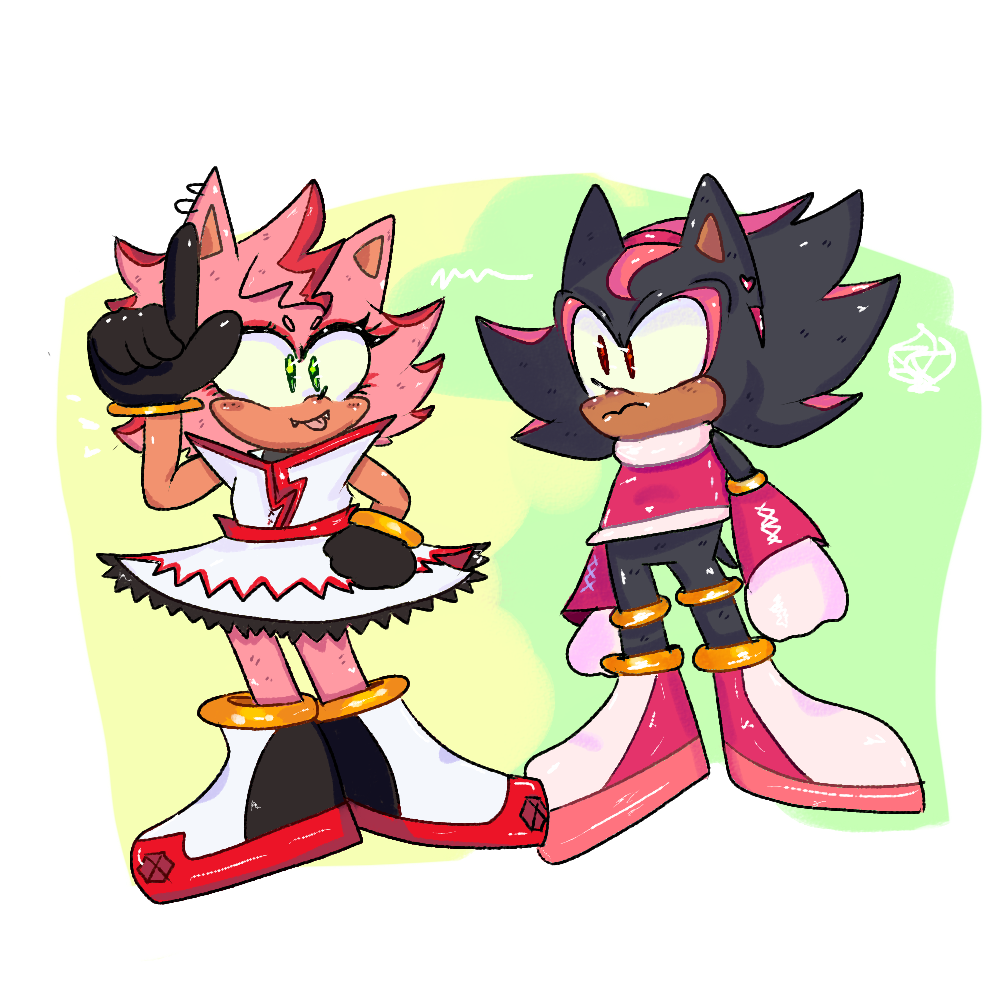 RoleSwap Sonic and Shadow by RoseTheFrikiArtist on DeviantArt