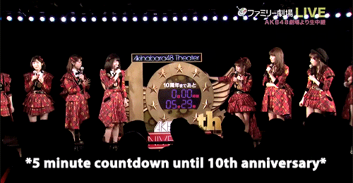 whitesteamedbun:  Happy 10th Anniversary, AKB48! 