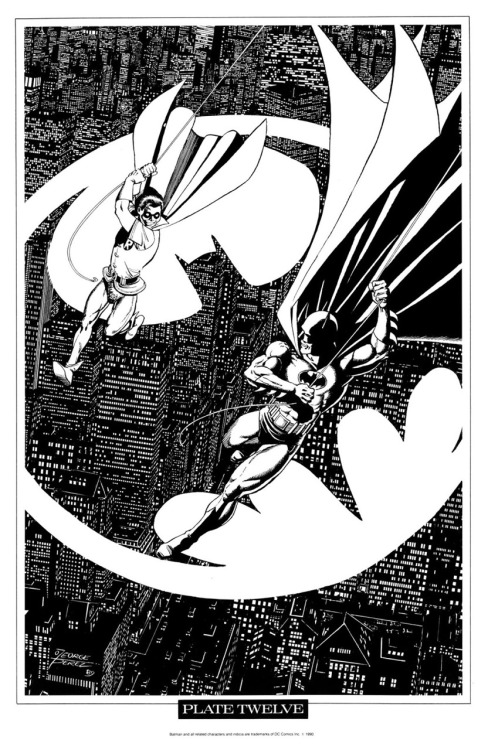 ungoliantschilde:  the Batman Portfolio, by George Perez (part 2 of 2).