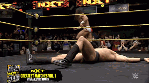 bluethunderbuddha:  Never Before Seen - Cesaro vs. Adrian Neville (NXT Arnold Sports Festival 2015)You can see this match in its entirety on the “NXT Greatest Matches Vol. 1″ DVD throughout this March.