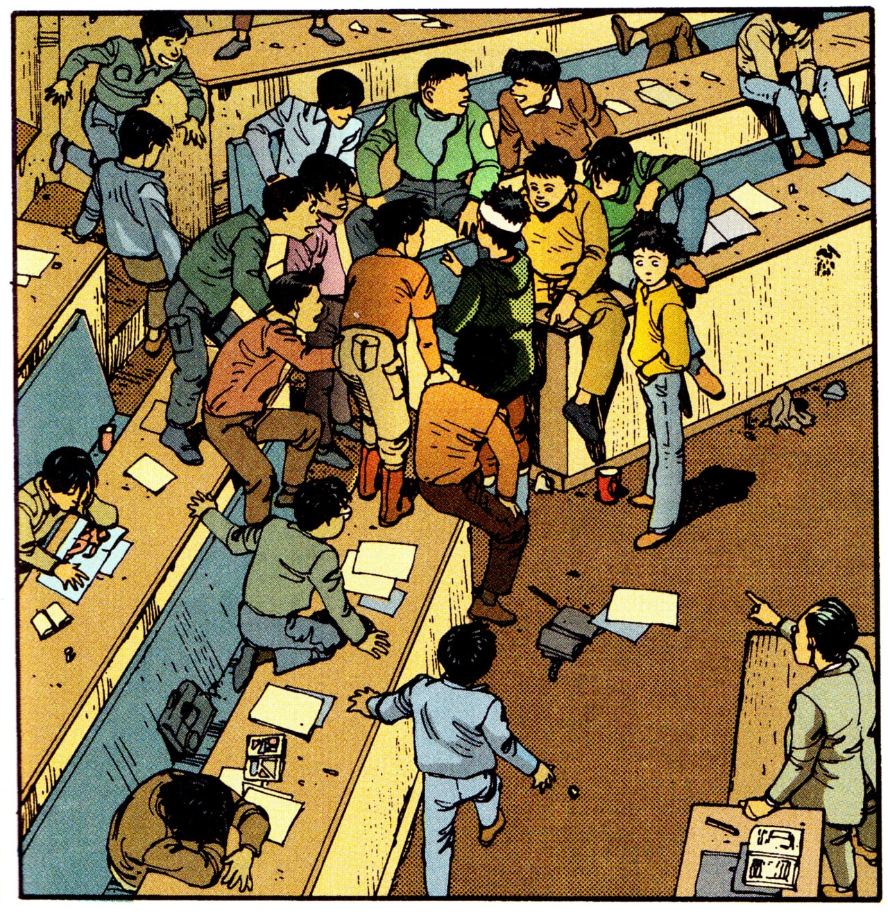 jthenr-comics-vault:  AKIRA Vol.1, #2 (1988)By Katsuhiro Otomo 