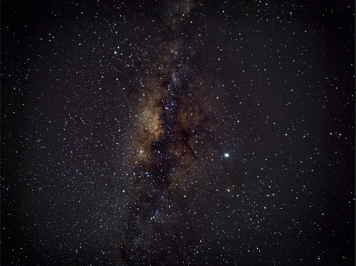 (via The Milky Way Galaxy (OC) : spaceporn)