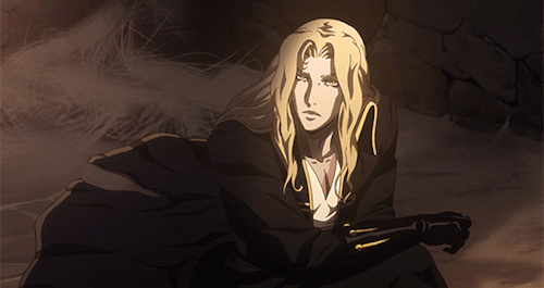 castlevania:“And so here I am… choosing to honor my mother by killing my father.”