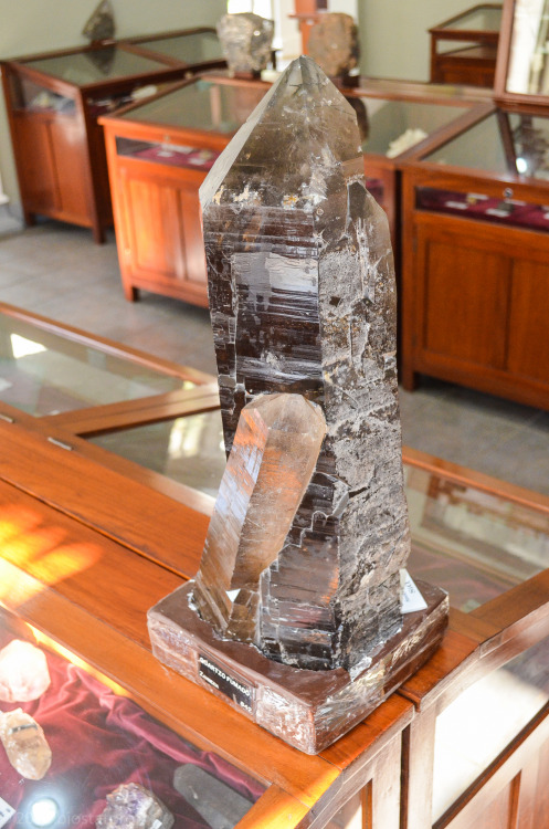 biostatprof:Crystals from the Geology Museum in Maputo, Mozambique. It’s not a large museum. We esca