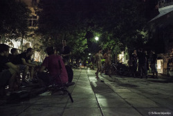 Naked in the center of Thessaloniki 12/7/2013