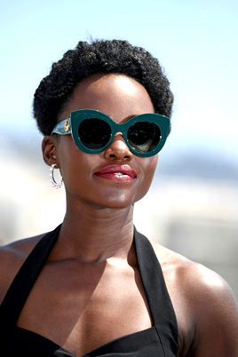 Lupita Nyong’o attends the photocall of ‘355′ during the 71st Annual Cannes Film Festival in Cannes,