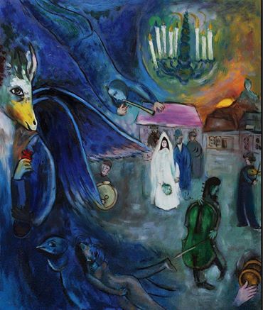 lovelustfashionbeautyromance:     MARC CHAGALL  1945  