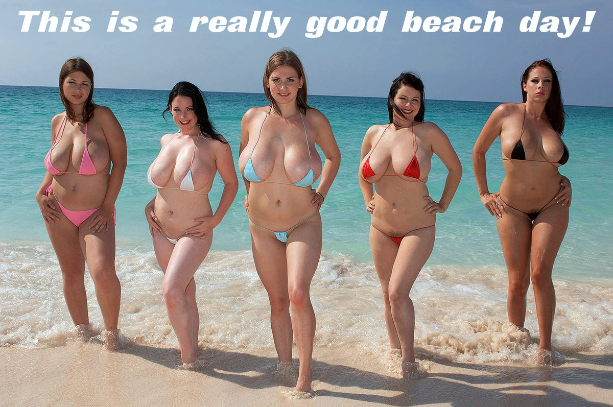 hallohiergehtwasab:  nobreasttoobig:  Just where the hell is this beach?  Freie Auswahl.