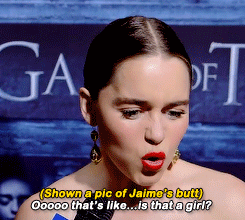 rubyredwisp:   Emilia Clarke plays Game of