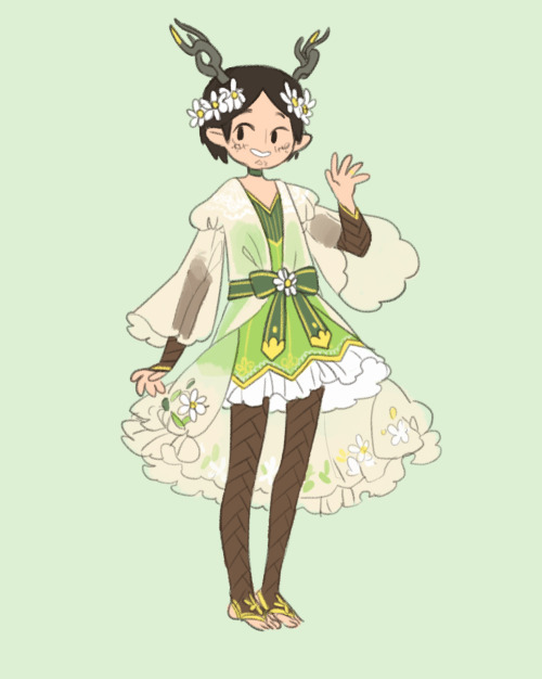 equesbelli:since i have lost control of my life and all here’s more magical girl au merrill is weari