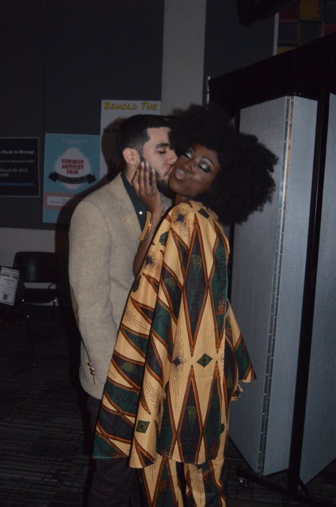 pinkcookiedimples:  I came across this couple on Twitter and honestly how cute are