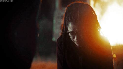 etherealchilds:” But I’ll always remember the night we shot the climax: two in the morning in a frig