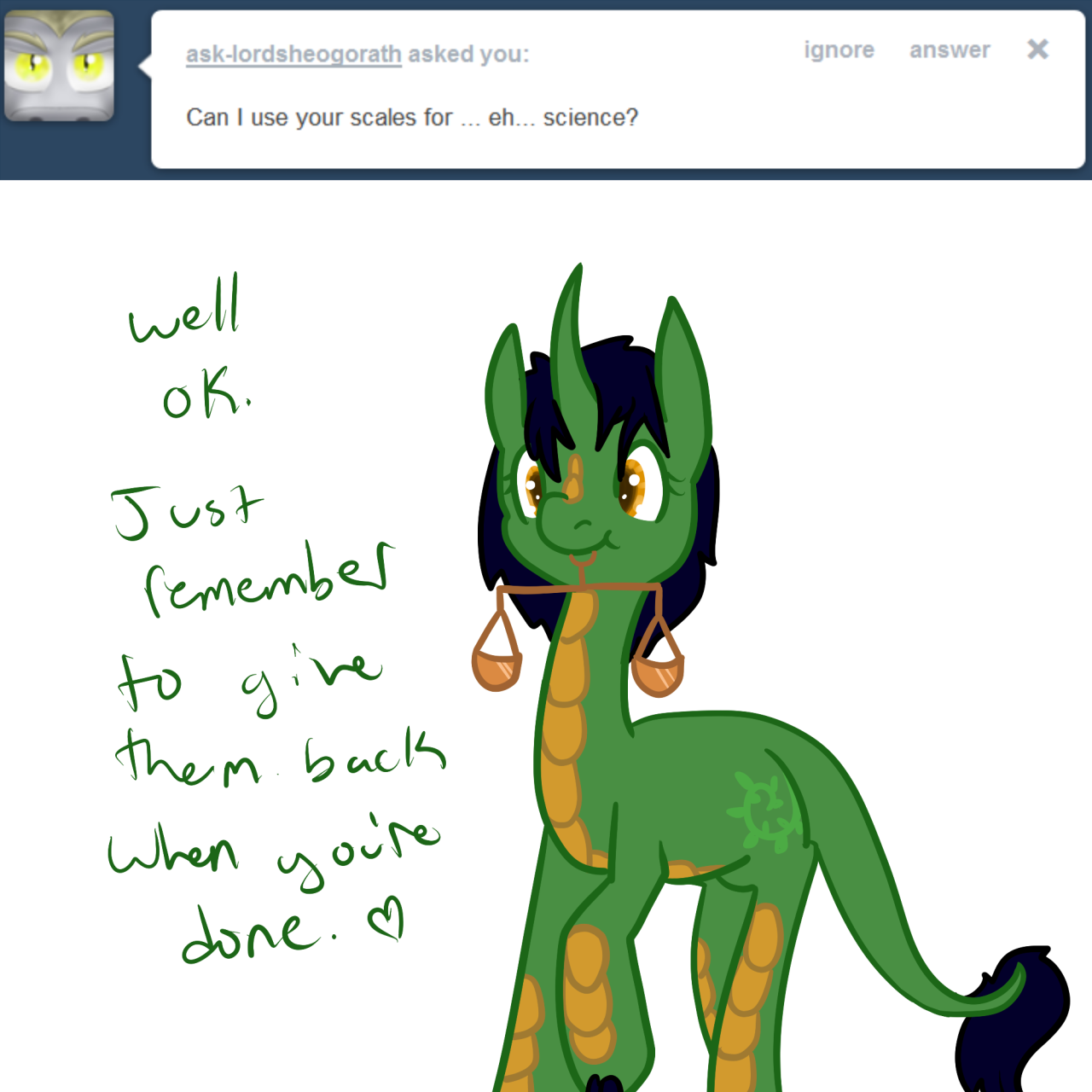 askkappathekirin:  Question answering time! Inanimate object edition!  X3 &lt;3