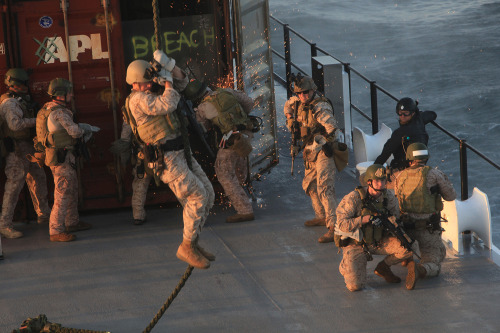 soldierporn - Cross training.Marines with the 1st Marine...