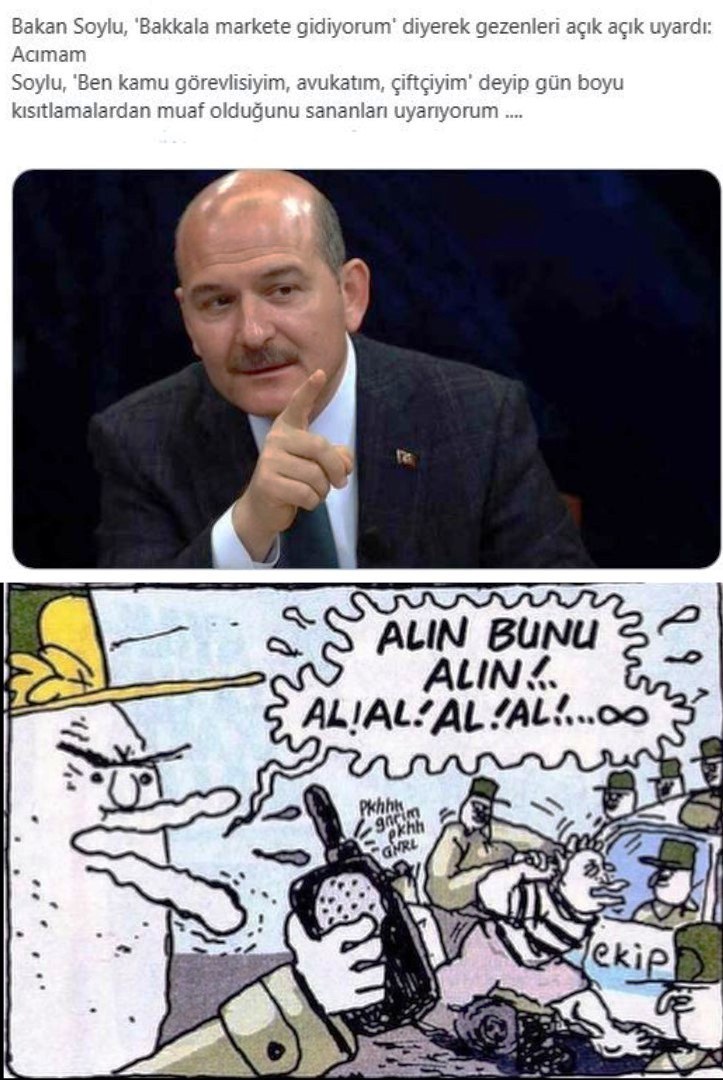 Dolaşmayın ortalıkta..   ...