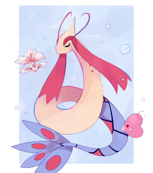 hitouka: a lot of people requested milotic…