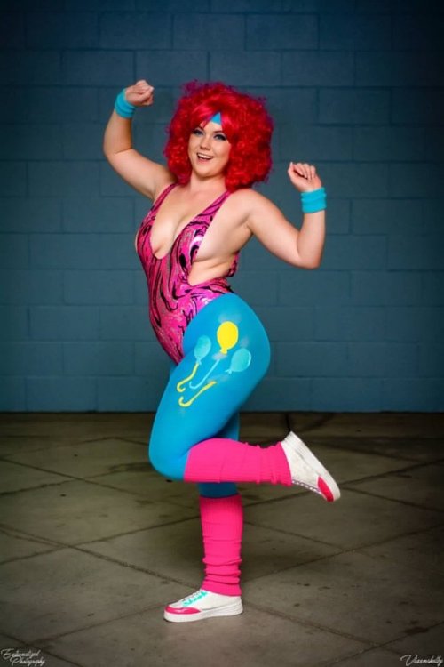 cosplayfanatics:GLOW Pinkie Pie by Vixenshelby