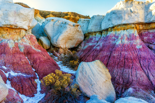 fancyadance:The Paint Mines, an archeological district located on the eastern plains of Colorado in 
