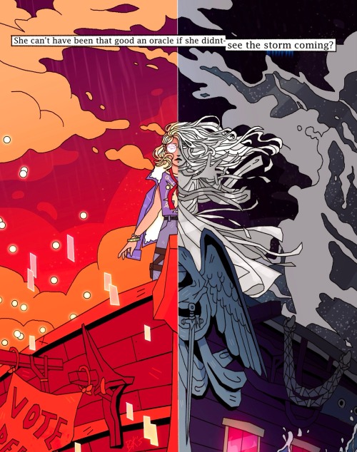 Elven Maidens On Ships, Betrayed By Dragons, Caught In The Storm, And History Repeats Itself