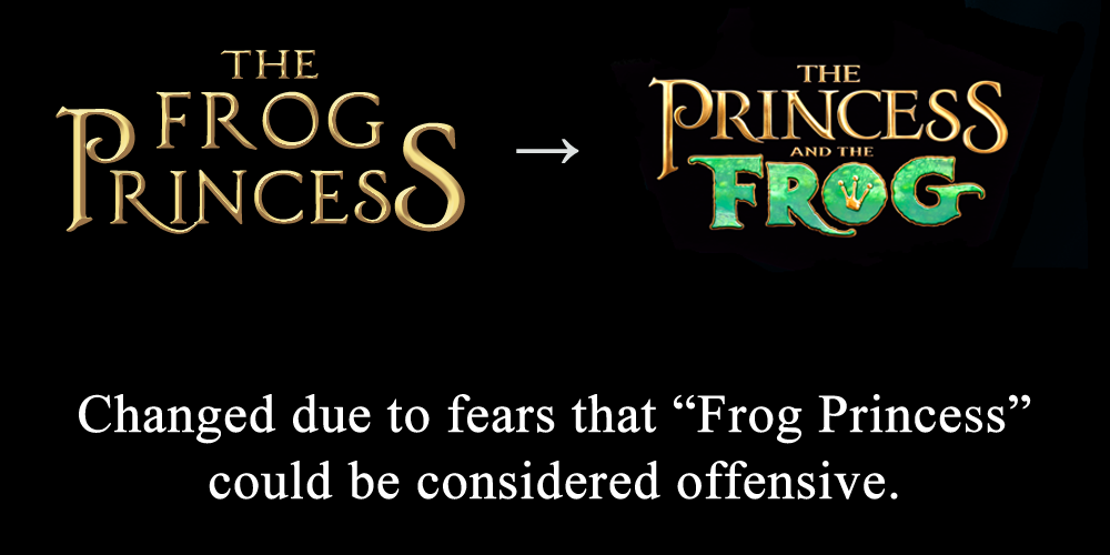 chickennuggetpower:  Disney/Pixar’s name changes. 