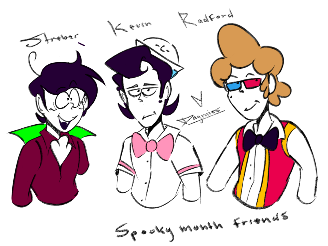 Kevin throught each episode(by Sr.Pelo himself) : r/spookymonth