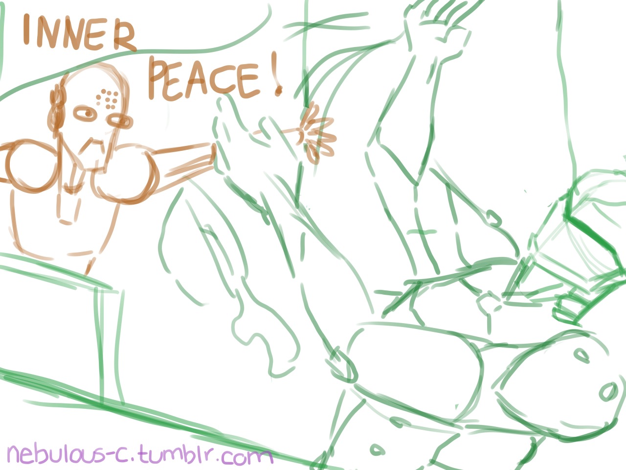 nebulous-c:  It says here that Genji originally rejected Zenyatta’s teachings.