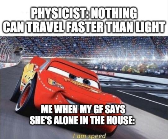 I don't think you know how fast I really am