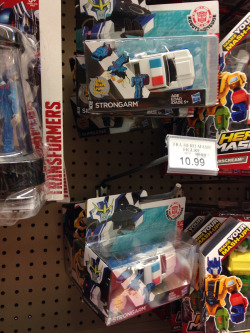 Oh hey, the Robots in Disguise toys are already
