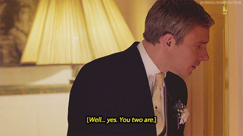 ∞ Scenes of SherlockWhen so many want you dead, it hardly seems good manners to argue.