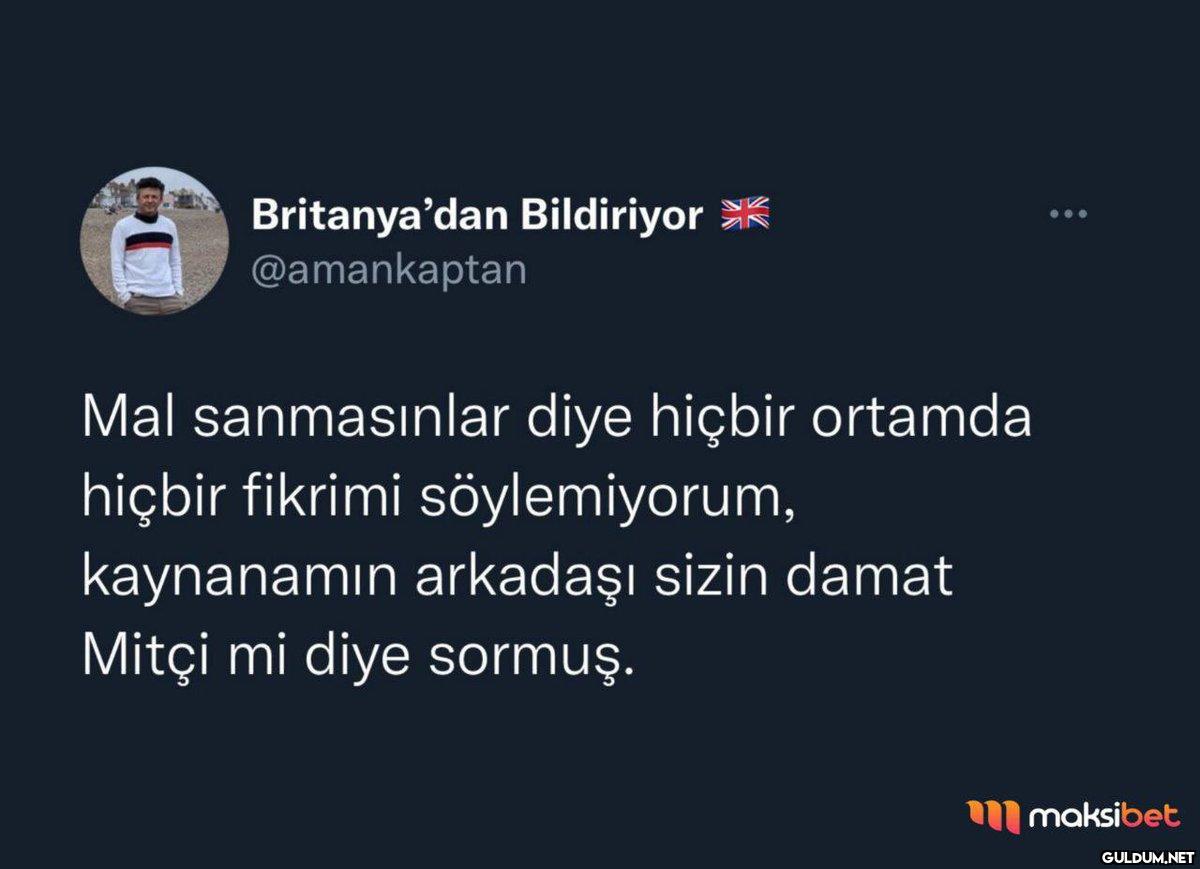 Britanya'dan Bildiriyor...