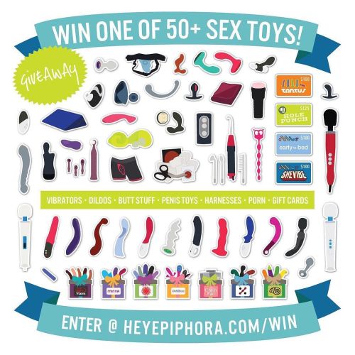 Everyone deserves fancy shit: most sex toy prizes in @Epiphora&rsquo;s giveaway are valued at or