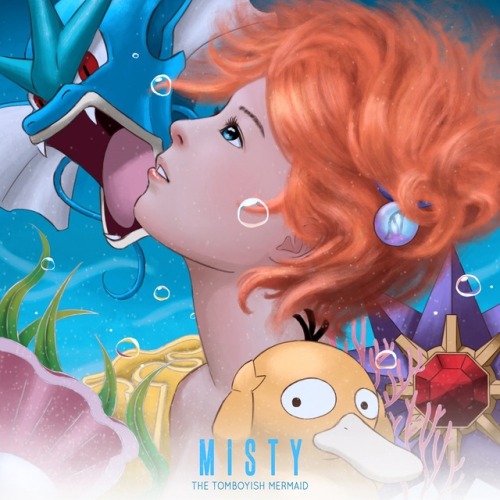 Misty - The Tomboyish Mermaid