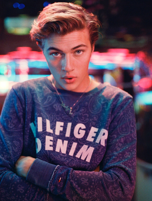  Lucky Blue Smith // Hilfiger Denim’s spring/summer 2017 campaign 