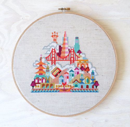 sosuperawesome:  City cross stitch patterns adult photos