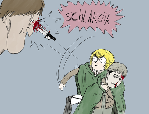 badboykirschtein: brainbubblegum:        Alternate title: a scene I wanted to happen in chapter 50 but didn’t   @goodguyjean 