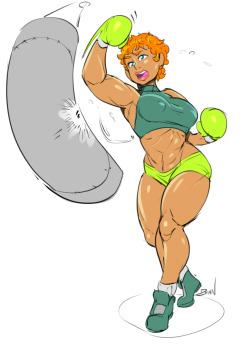 artemisky:  Cecilia is preparing for an important match that she cannot lose. Thanks @dsancomics for making this pic. 