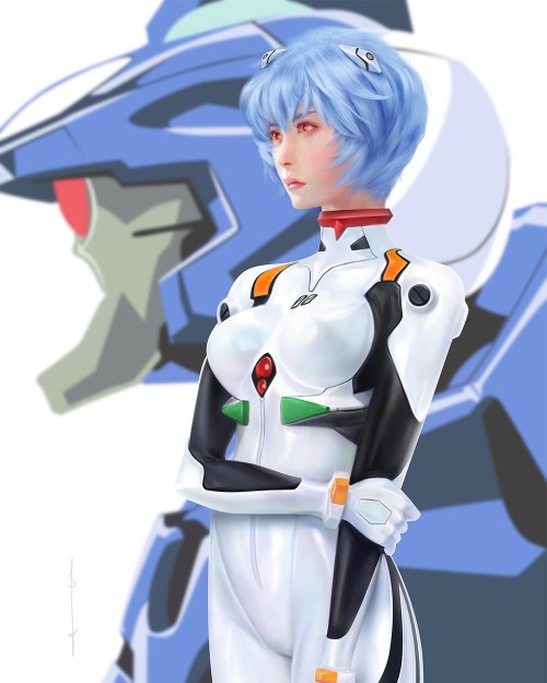 Rei Ayanami Jason Lanhttps://www.artstation.com/artwork/18QNoZ 