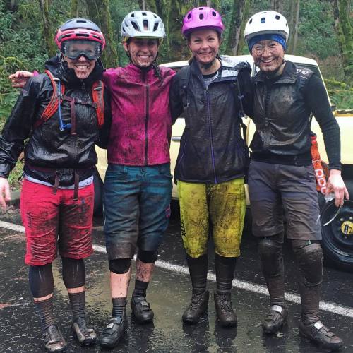 abbylwatson:  Riding in the rain > Not riding (at Sandy Ridge Trailhead)