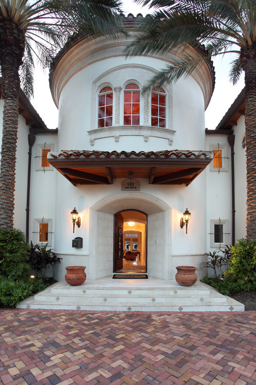 georgianadesign:  Ft. Lauderdale waterfront mediterranean. W.A. Bentz Construction.