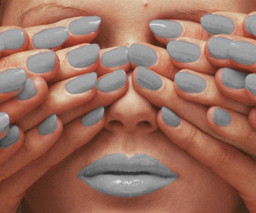 totallytransparent: Semi Transparent Lips &amp; Nails (Lipgloss &amp; Nail Polish match the 