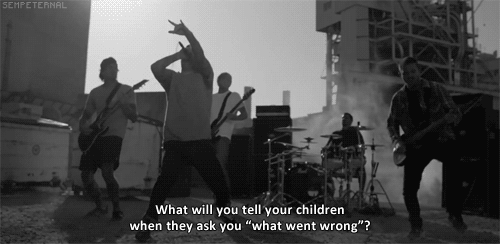 saviortonone:  Parkway Drive - Dark Days  