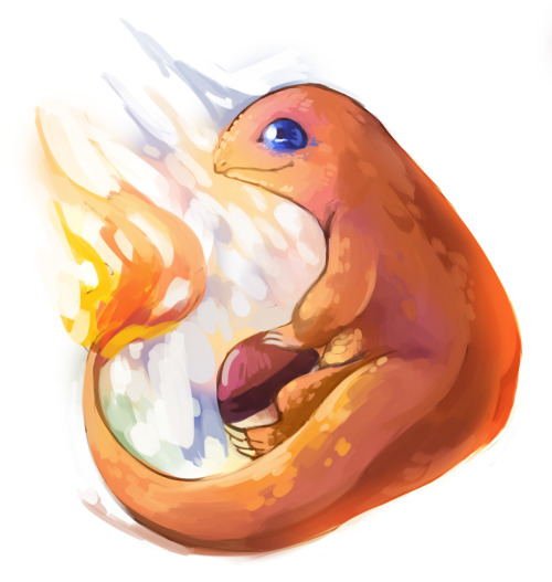 4threset: I painted some pokemon to keep me sane T T