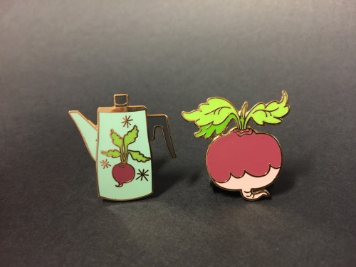 I designed these ridiculously cute pins for my absolutely amazing job. They are 1.25&quot; hard 